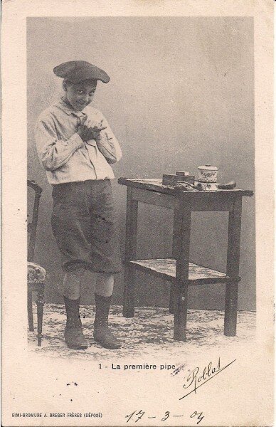 Carte postala circulata in 17 martie 1904