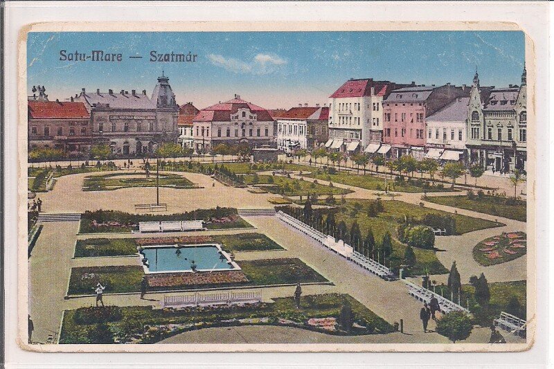 Carte postala circulata in 27 august 1933