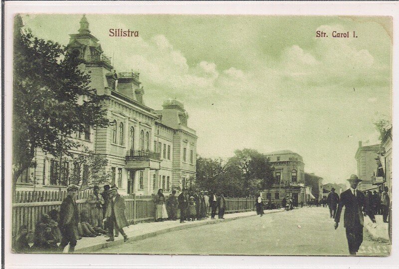 Carte postala circulata in anul 1927 Silistra