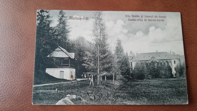 Carte postala, Malnas Bai, perioada interbelica