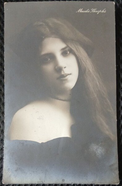 Carte Postala, Maudie Sharples, actrita, dansatoare si cantareata  britanica, nascuta in 1891
