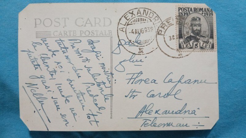 Carte Postala, Predeal, Cioplea, 1939