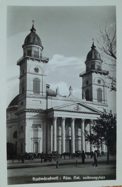 Carte postala, Satu Mare, Biserica Romano Catolica, 1917
