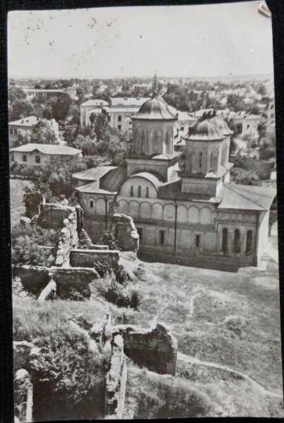 Carte Postala, Tirgoviste, Biserica Domneasca, inceputul perioadei comuniste
