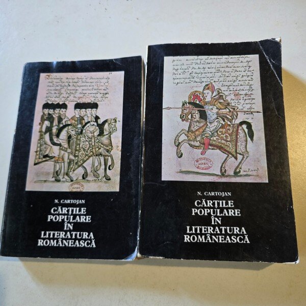 CARTILE POPULARE IN LITERATURA ROMANEASCA - N. CARTOJAN