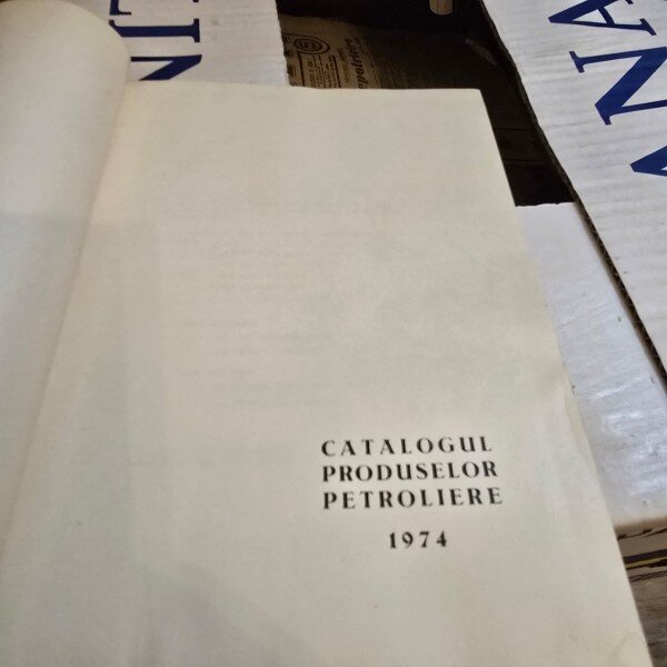 Catalogul Produselor Petroliere 1974