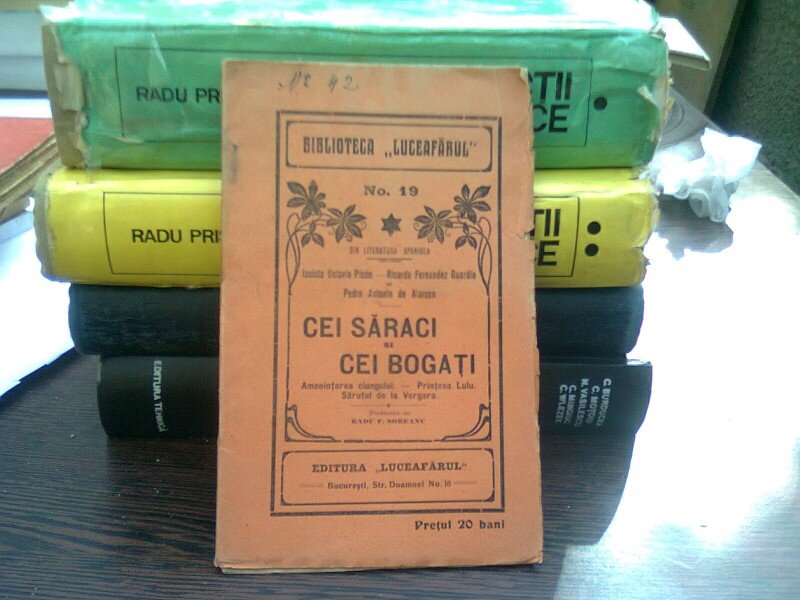 Cei saraci si cei bogati - traducere de Radu F. Soreanu