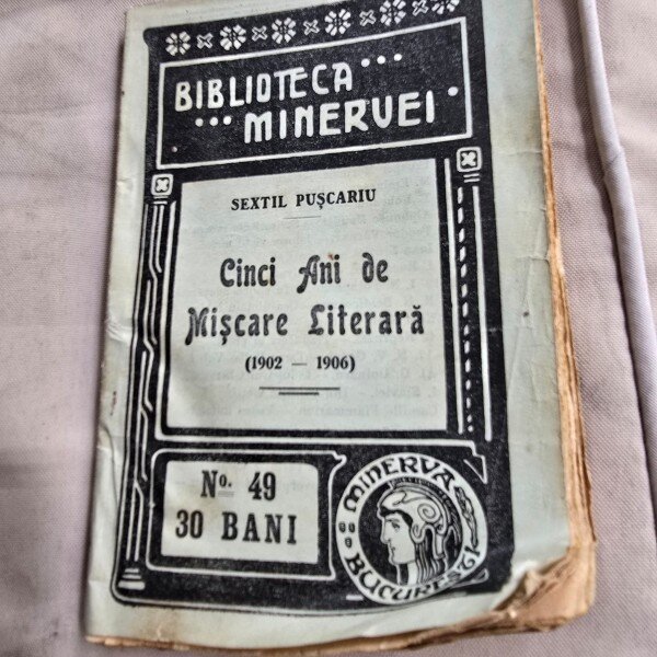 Cinci ani de miscare literara - Sextil Puscariu