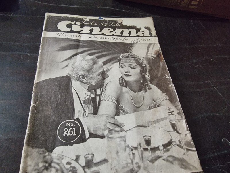 CINEMA - MAGAZIN CINEMATOGRAFIC ILUSTRAT, ANUL XI, NR.261 /1934