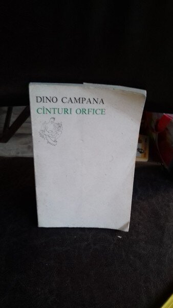 CINTURI ORFICE - DINO CAMPANA