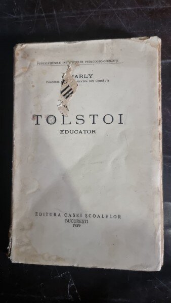Constantin Narly - Tolstoi educator
