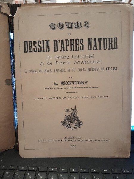 Cours de sessin d apres nature de dessin industriel et de dessin ornemental - L. Monfort