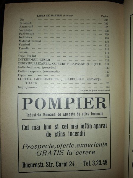 Creșterea rațională a păsărilor de curte/ Rentabilitatea in Avicultura (colegat) - Dr. C. Băcioianu