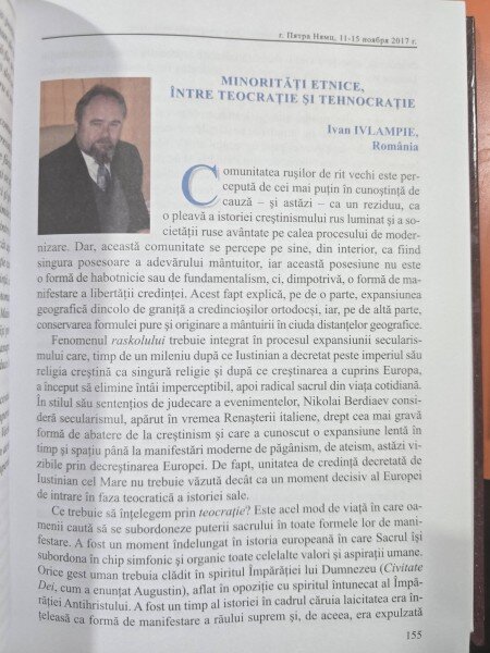 Cultura rusilor lipoveni in contextul national si international volumul VII Culegere de comunicari si referate prezentate la Simpozionul stiintific international al CRLR (Piatra Neamt 11-15 noiembrie 2017)