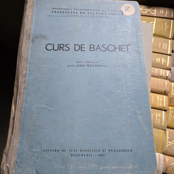 CURS DE BASCHET - LEON TEODORESCU
