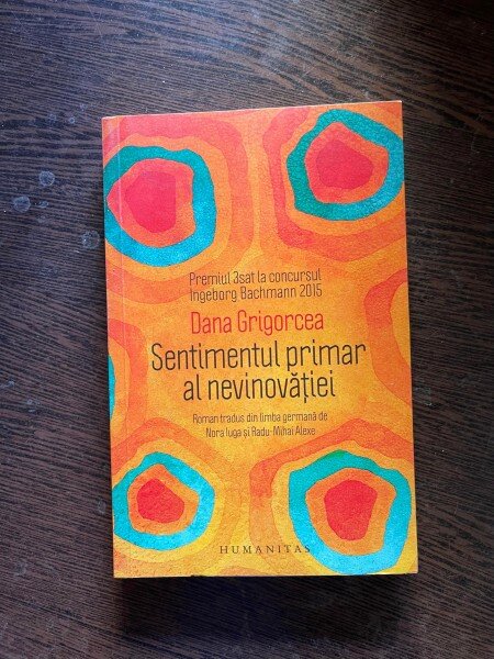 Dana Grigorcea - Sentimentul primar al nevinovatiei