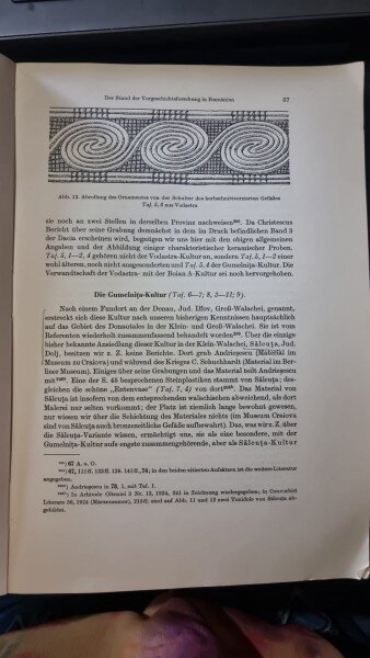 Der Stand der Vorgeschichtsforschung in Rumanien - Jon Nestor (cu dedicatia autorului pentru Gr. Florescu)