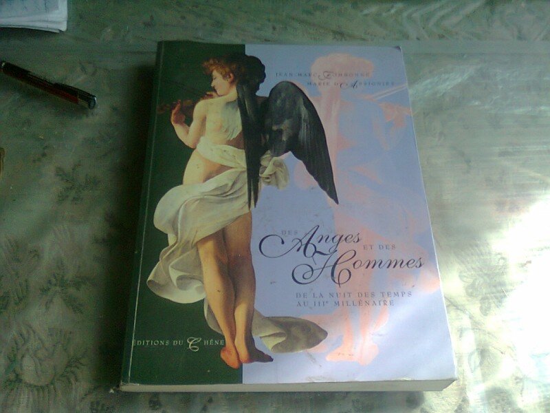 DES ANGES ET DES HOMMES. De la nuit des temps au IIIe millénaire - JEAN MARC FOMBONE  (CARTE IN LIMBA FRANCEZA)