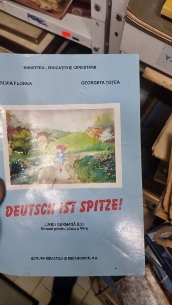 DEUTSCH IST KLASSE. LIMBA GERMANA (1,2). MANUAL PENTRU CLASA A VII-A - GEORGETA TOTEA