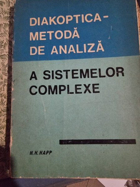 Diakoptica - metoda de analiza a sistemelor complexe - H.H. Happ
