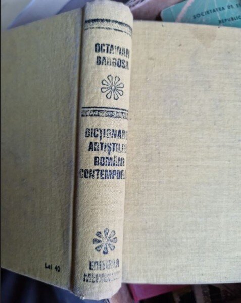Dictionarul artistilor romani contemporani , Octavian Barbosa , 1976