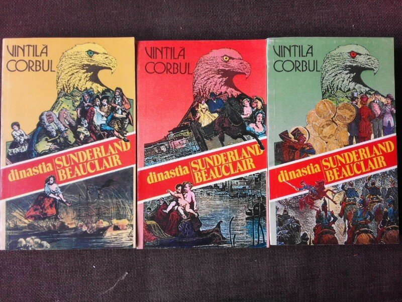 DINASTIA SUNDERLAND BEAUCLAIR - VINTILA CORBUL   3 VOLUME