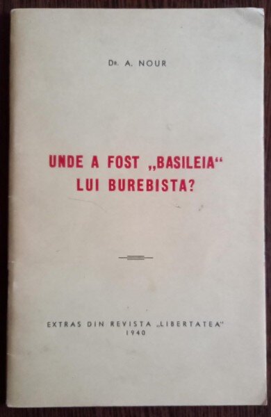 Dr. A. Nour - Unde a fost