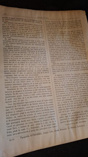Dreptul, Revista de legislatiune, doctrina, jurisprudenta, economie politica,Anul XXXIV Nr.18 1905 - C.G.Dissescu, V.Athanasovici, Paul Negulescu, Al.Cerban, George G.Danielopolu