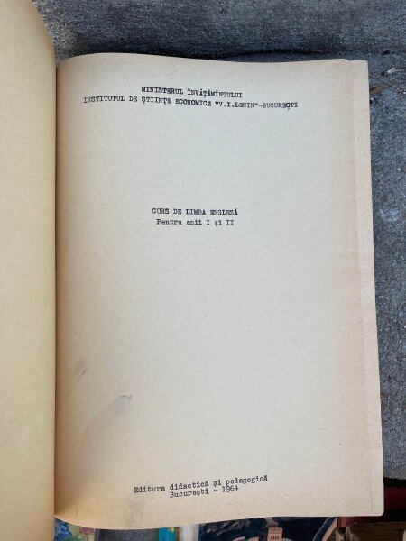 E. Kastner Curs de Limba Engleza