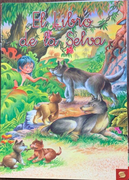 El libro de la selva (Cartile junglei- carte in limba spaniola)