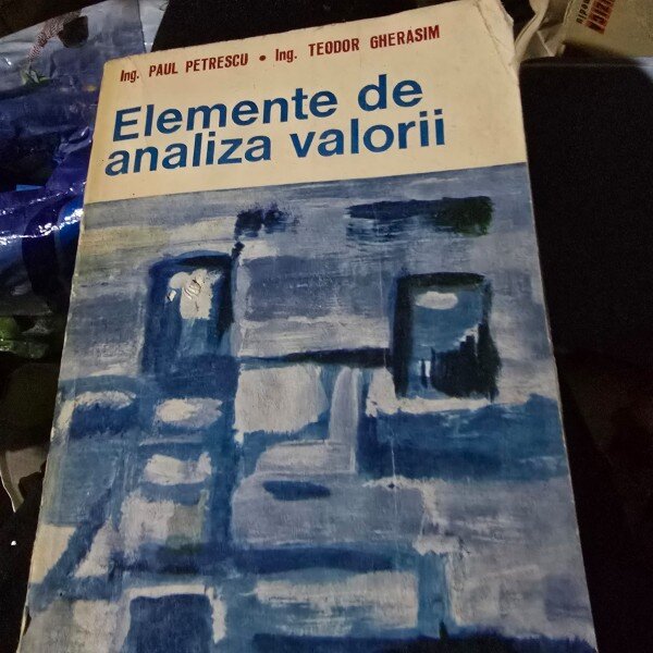 Elemente de analiza valorii - Paul Petrescu