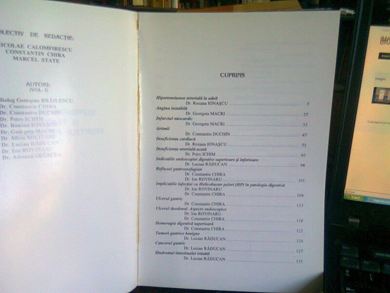 ELEMENTE DE DIAGNOSTIC SI TRATAMENT IN PRACTICA MEDICALA CURENTA - GEORGIANA BRAILESCU  2 VOLUME