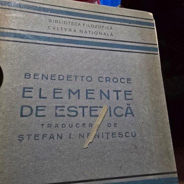Elemente de estetica - Benedetto Croce