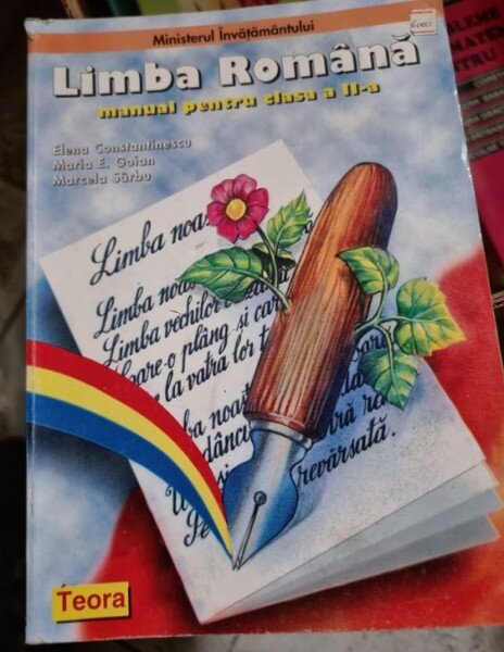 ELena Constantinescu, Maria E. Goian, Marcel Sarbu - Limba Romana. Manual pentru clasa a II-a