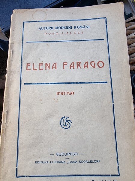 Elena Farago - Fatma Poezii Alese