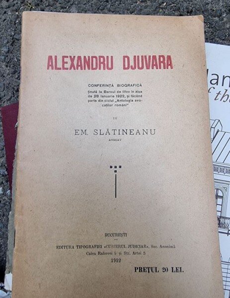 Em. Slatineanu - Alexandru Djuvara