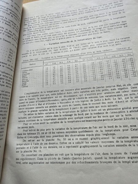 Enric Otetelisanu, Const. A. Dissesco - Climat de la Dobroudla et du Littoral de la Mer Noire