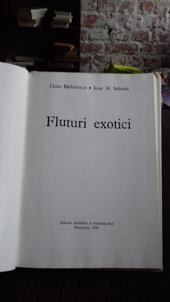 FLUTURI EXOTICI - ELENA BARBULESCU