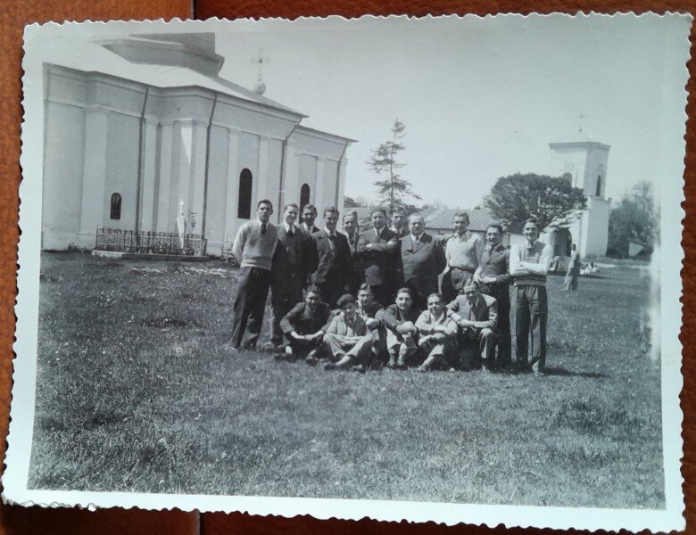 Fotografie, in vizita la Manastirea Zamfira, 1933