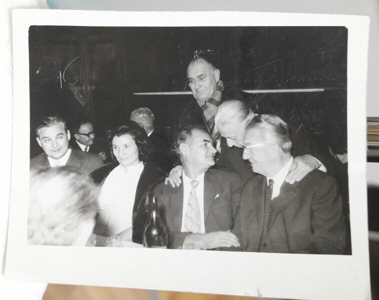 Fotografie, la aniversare a 70 de ani impliniti de Aurel Cosma, 1971