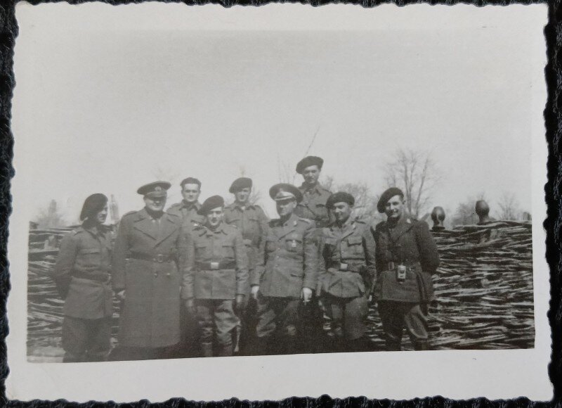 Fotografie, Militari ai armatei romane, vanatori de munte, 1944