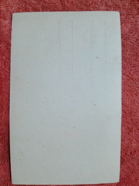 Fotografie tip carte postala, ofiter inceput de secol XX
