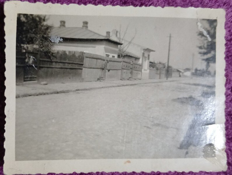 Fotografie, Pe ulita copilariei intr-un sat din Romania, 1936