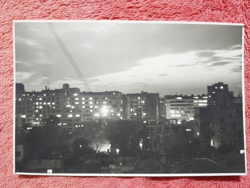 Fotografie. seara in Bucuresti