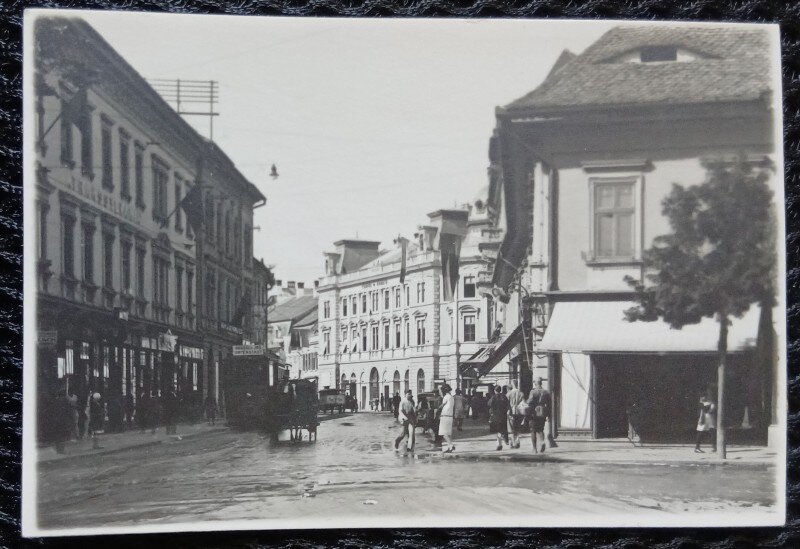 Fotografie, Sibiu Strada Regina Maria, 1934