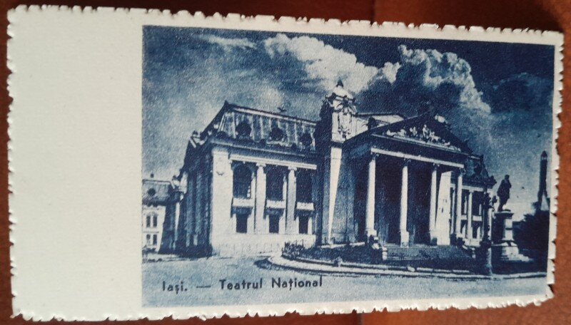 Fotografie, Teatrul National din Iasi, perioada interbelica