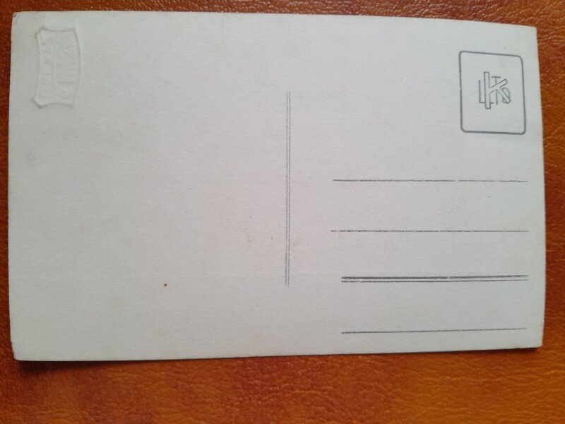 Fotografie tip Carte Postala, barbat si femeie, perioada interbelica, necirculata