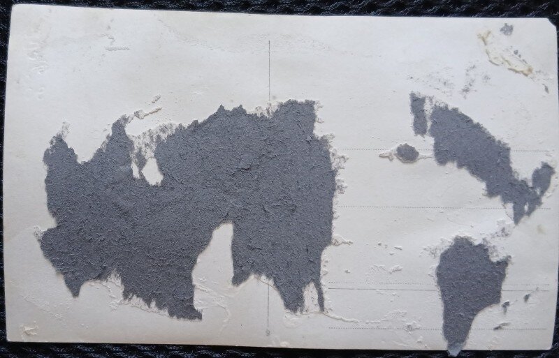 Fotografie tip Carte Postala, Barbat si femeie si o adolescenta, perioada interbelica