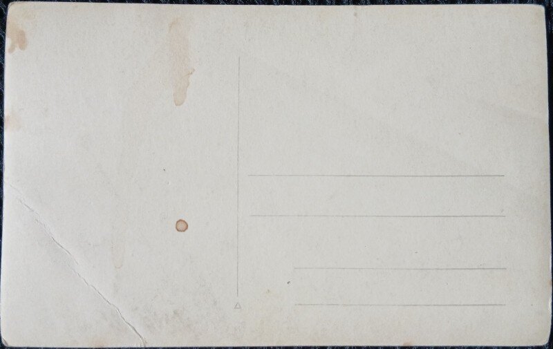 Fotografie tip Carte postala, Cadre militare, majoritar subofiteri impreuna cu un locotenent colonel, perioada celui de-al doilea razboi mondial