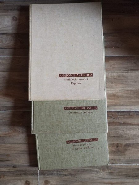 Gheorghe Ghitescu - Constructia Corpului; Formele Corpului in Repaus si Miscare; Morfologia Artistica Expresia ( 3 volume)